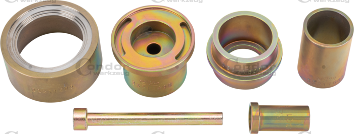 Tryckstyckssats, för styrarm ø 60/31 mm, framaxel, Audi / VW