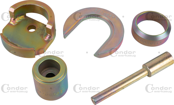 Tryckstyckesats för Silentlager, ø 44 mm, bakaxel