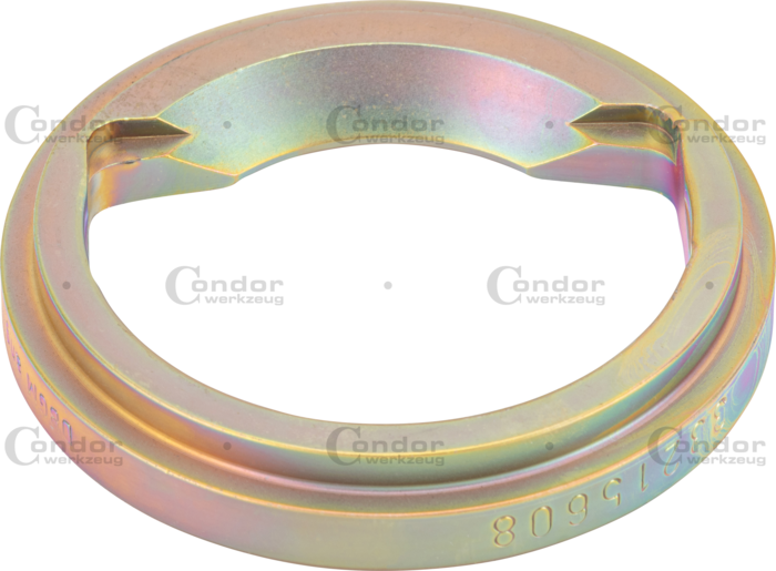 Tryckring för borttagning, hästskoform