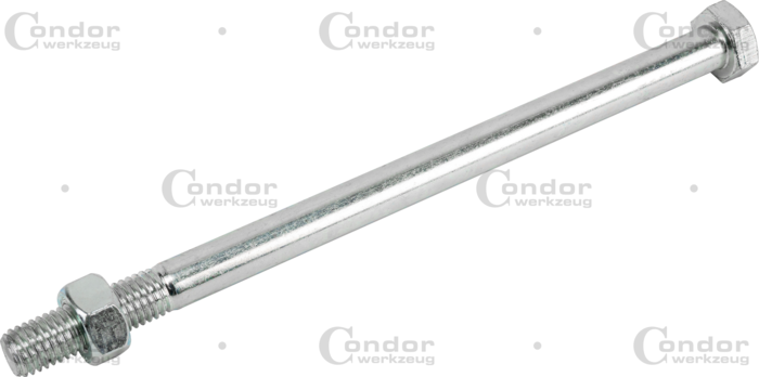 Centreringsstift ø 12 mm, med mutter, extra lång version