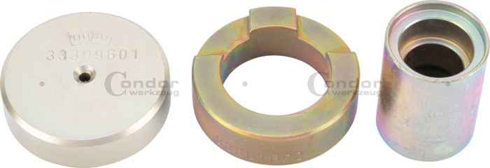 Tillbehörssats för byte av nedre fjädringsled ø 43 mm, framaxel