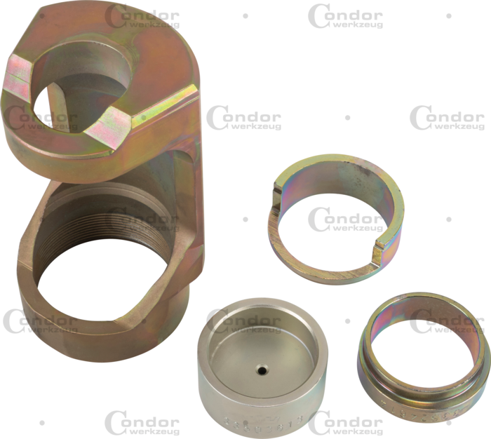 Tryckstyckesats för stöd- och styrleder, ø 45 mm, framaxel