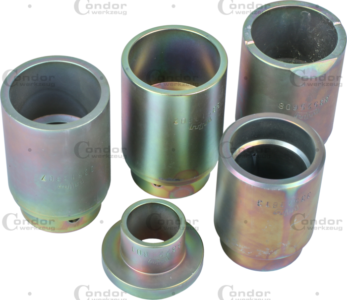 Tryckstyckesats för stödleder ø 45 mm, framaxel