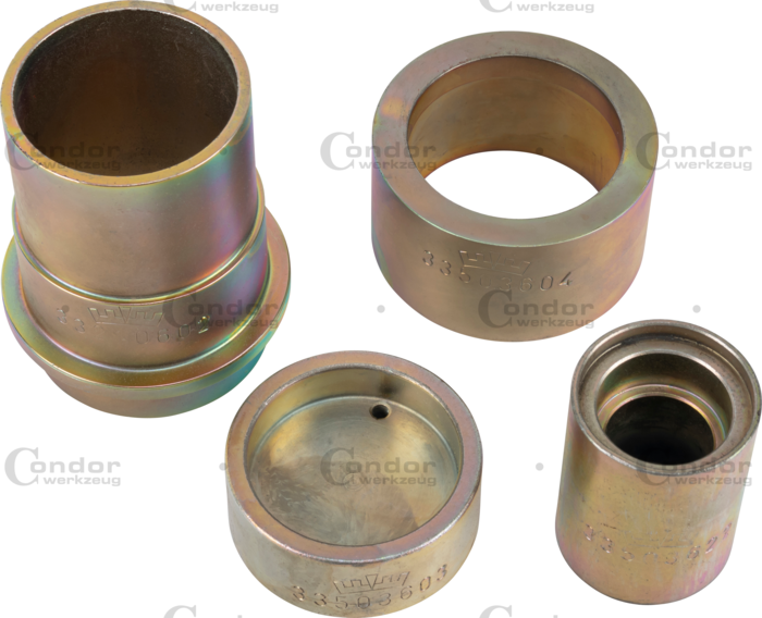 Tryckstyckesats för stödled ø 46 mm, framaxel