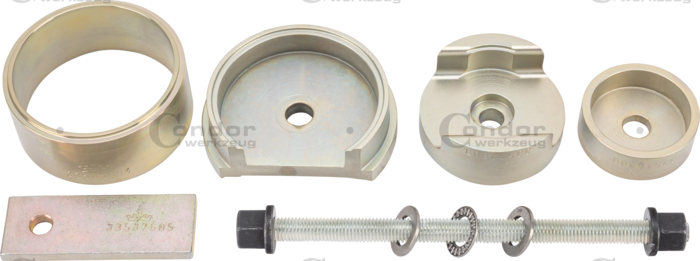 Monteringsverktyg för framaxelhus Lager ø 76 mm, bakaxel