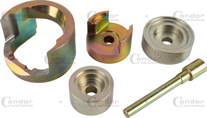 Tryckstyckssats för bakre Silentlager, ø 55 mm bakaxel