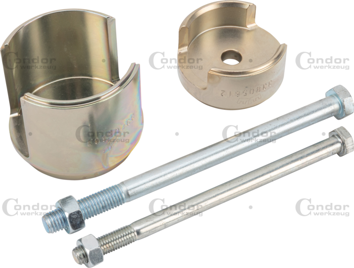 Tryckstyckssats för Silentlager ø 77 / 78 mm, bakaxel