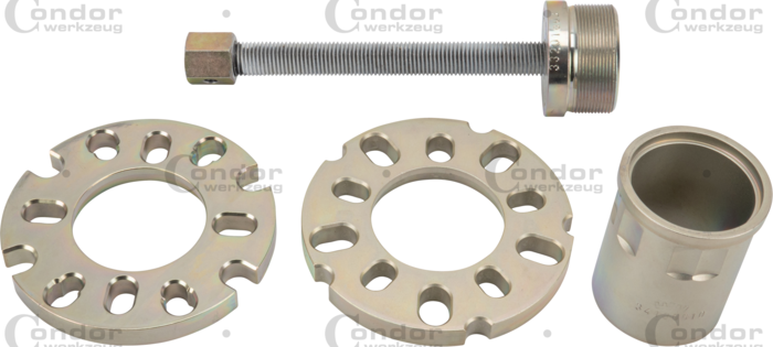 Drivaxel utpressningssats, bultcirkel ø 98-160 mm
