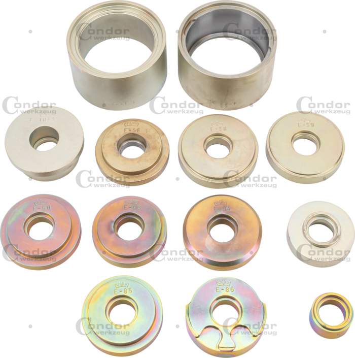 Tillbehörssats för demontering och montering av hjullager