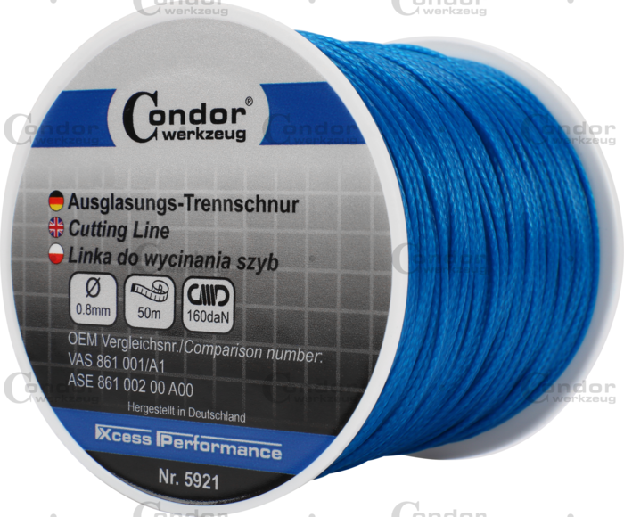 Fönster skärtråd, höghållfast, 50m