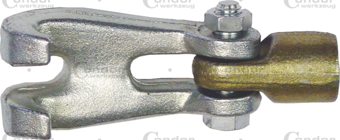 Dubbelklo, Svivel M18x1.5, för glidhammare Nr. 4925