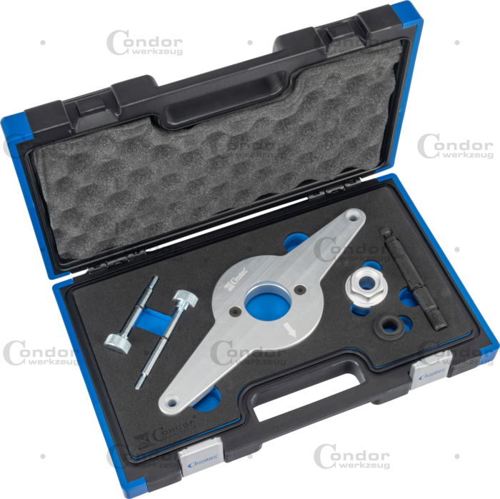 Monterings och demonteringsverktyg för vevaxelremskiva, VAG