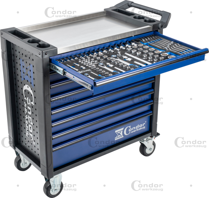 Verktygsvagn Nr. 7050, med 385 Verktyg