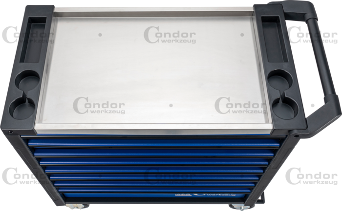 Verktygsvagn Nr. 7050, med 447 verktyg