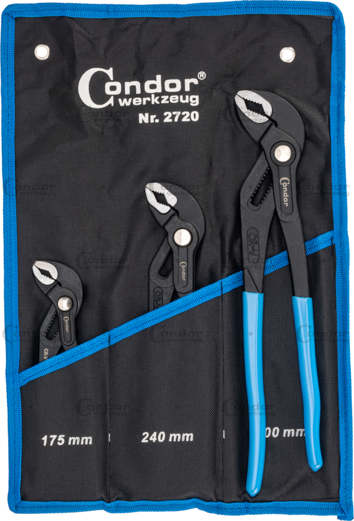 Polygriper Set 3-delar., 175 / 240 / 300 mm