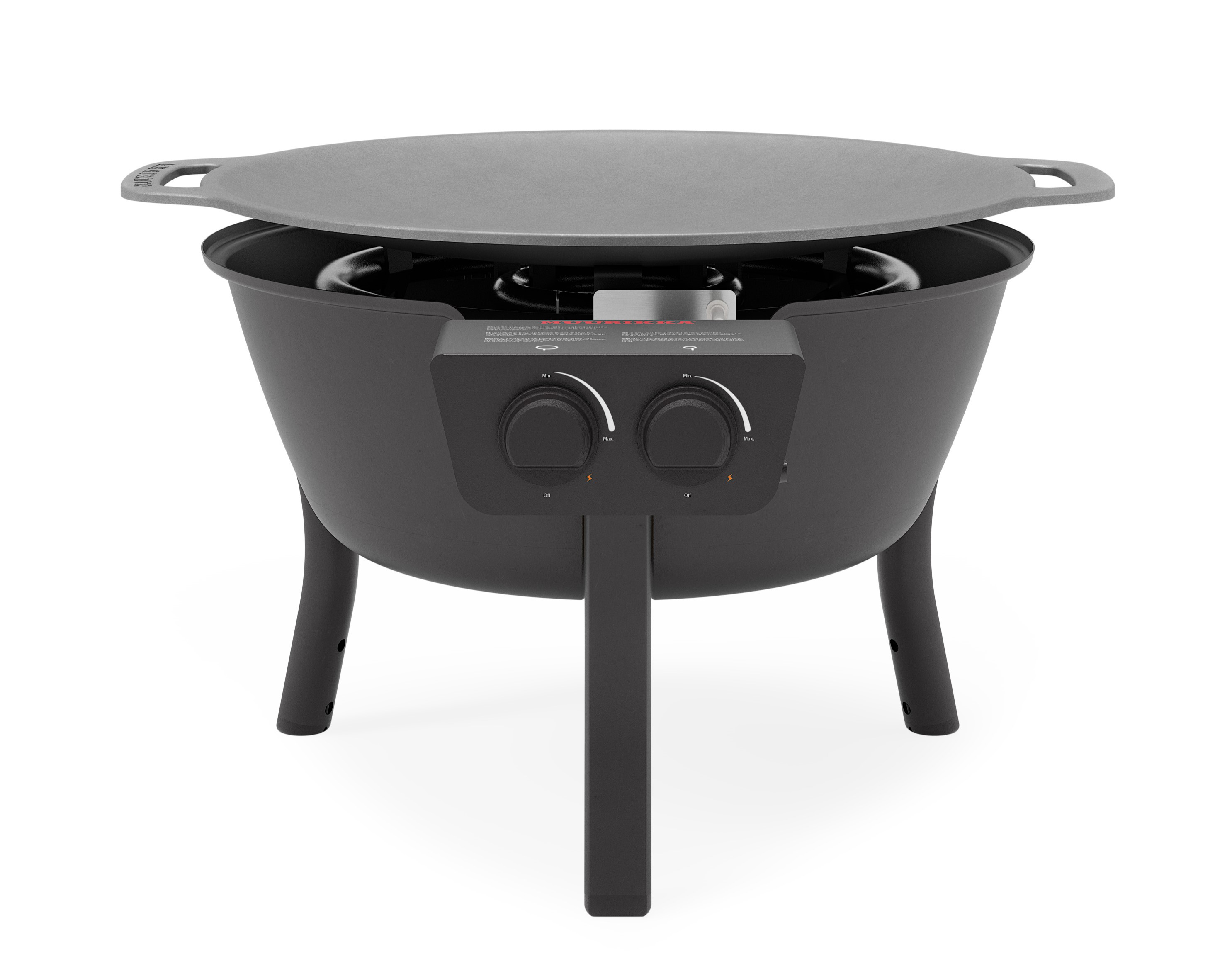 STEKHÄLLSSET GASOL SVART 48SL