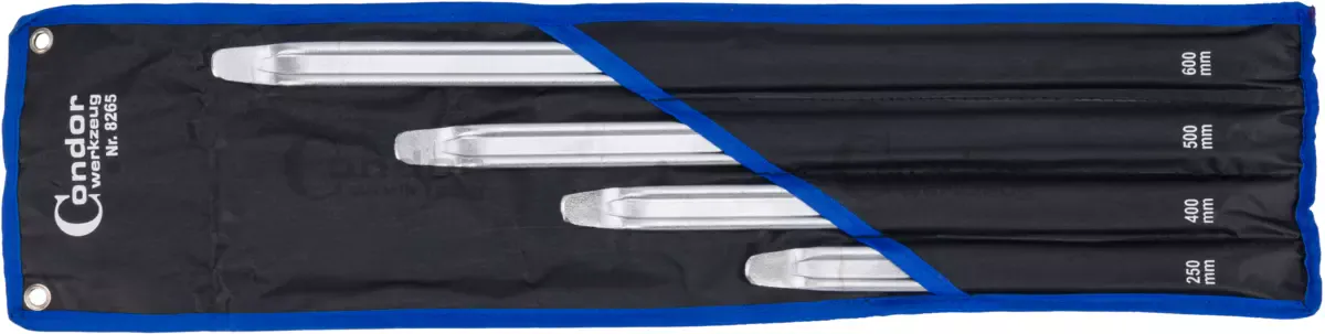 Däckjärn Set, 4 del., 250-600mm