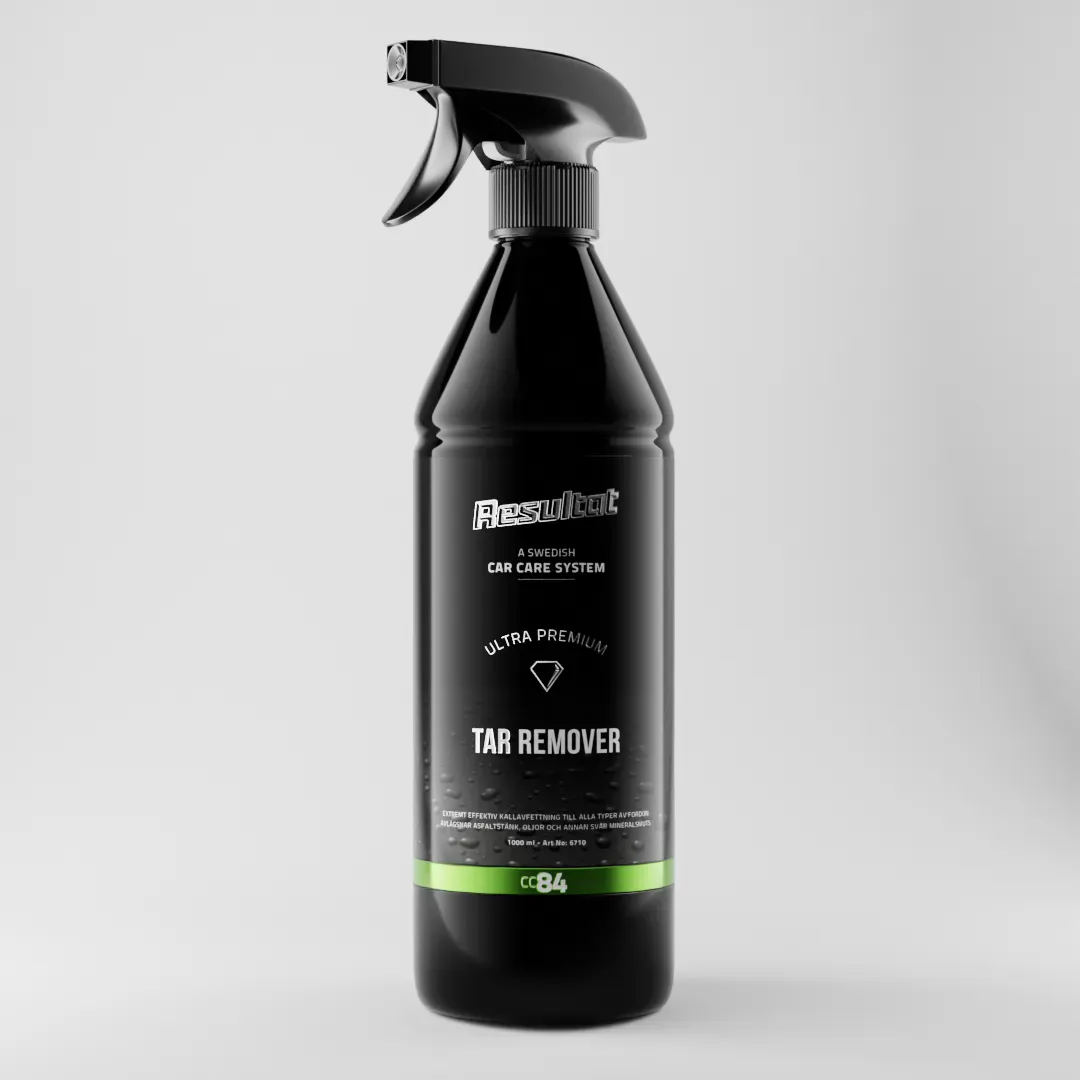 Resultat tar remover CC84 1,0L