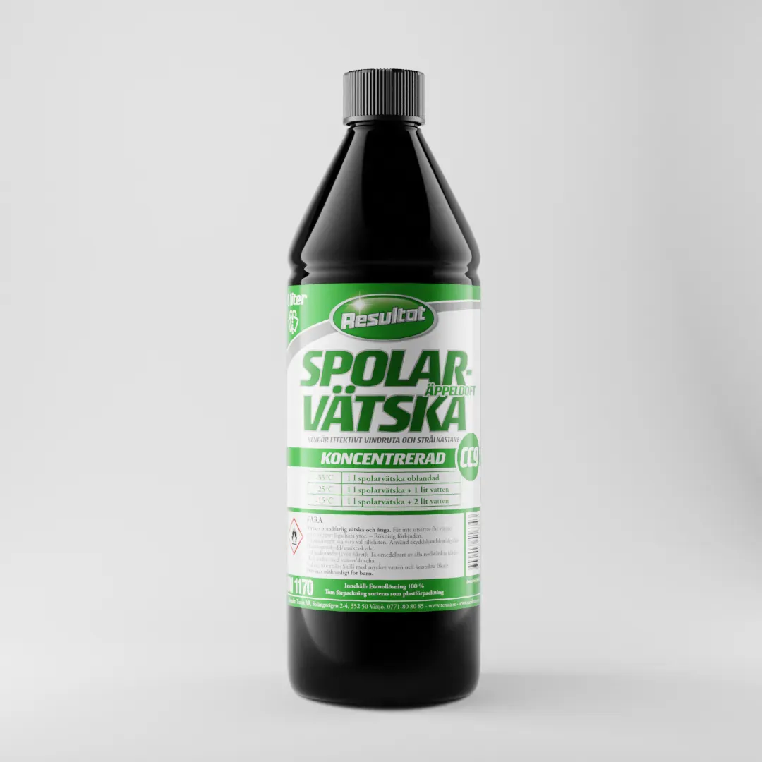 Resultat SPOLARVÄTSKA CC09 äpple 1,0L