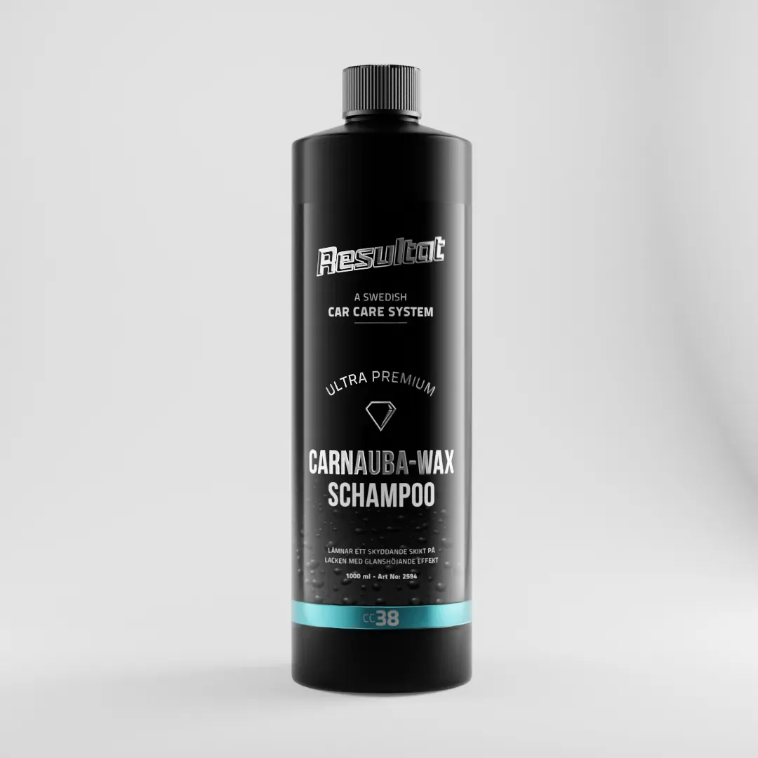 Resultat carnauba-waxschampo CC38 1,0L