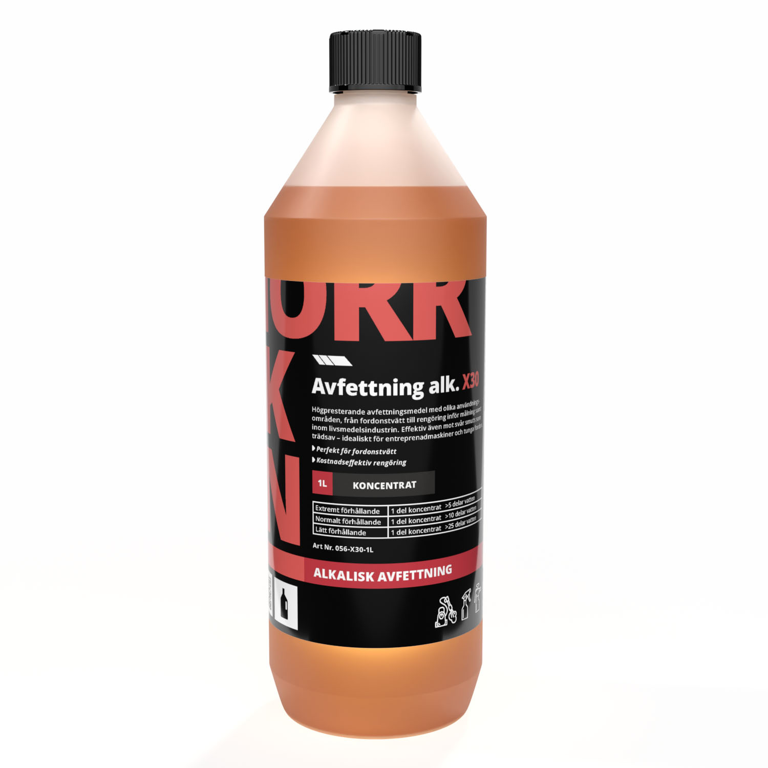 NORRSKEN avfettning alk X30 1L
