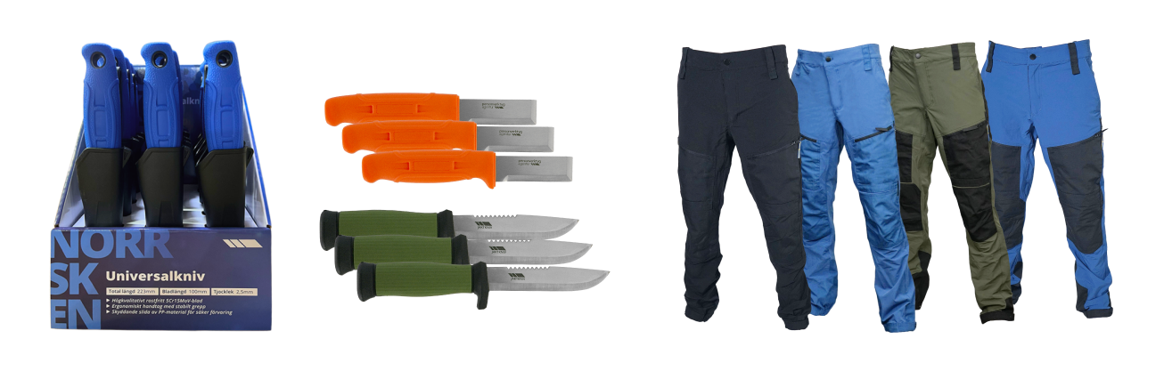 NORRSKEN knivar 18st