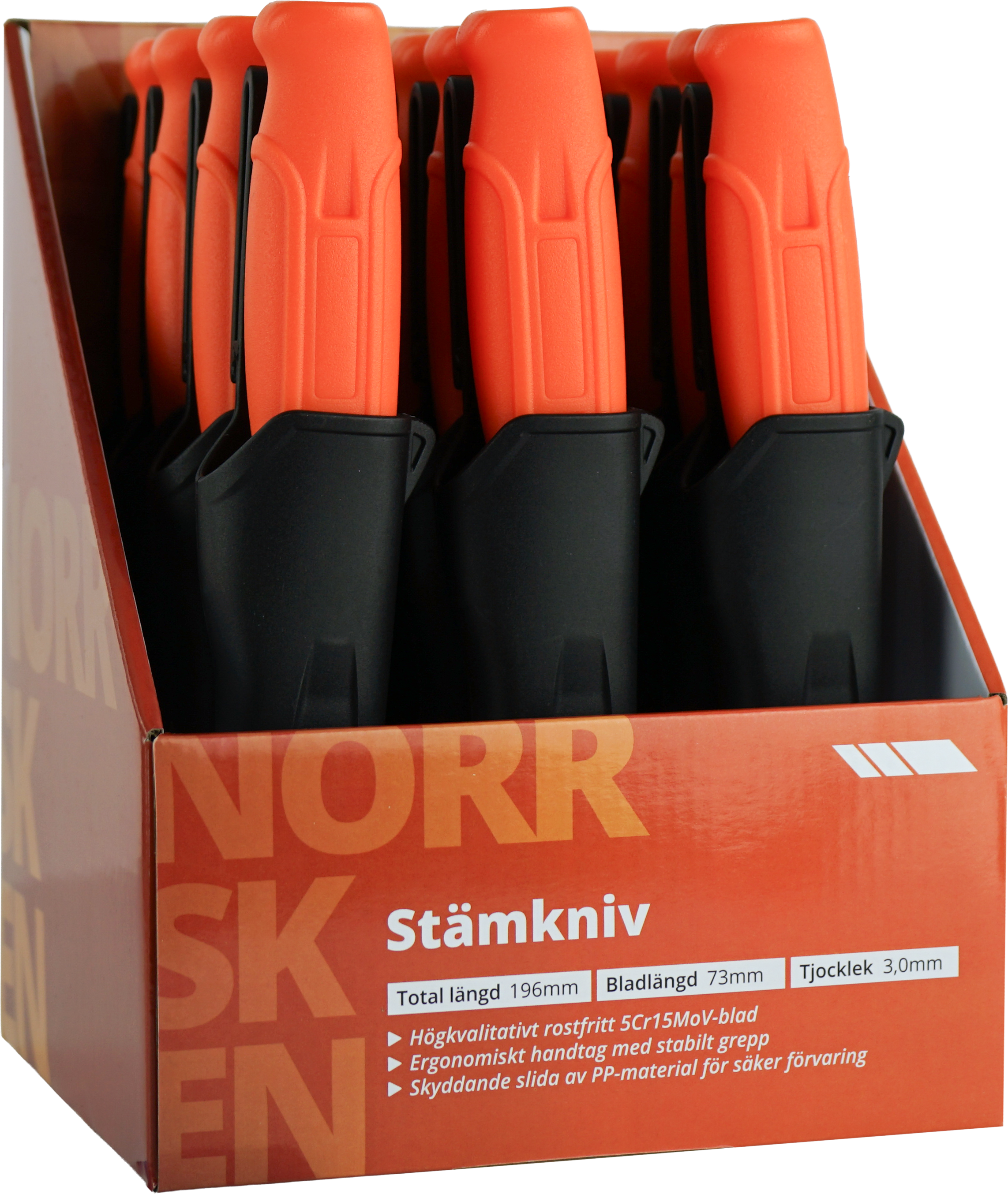 NORRSKEN stämkniv rostfri