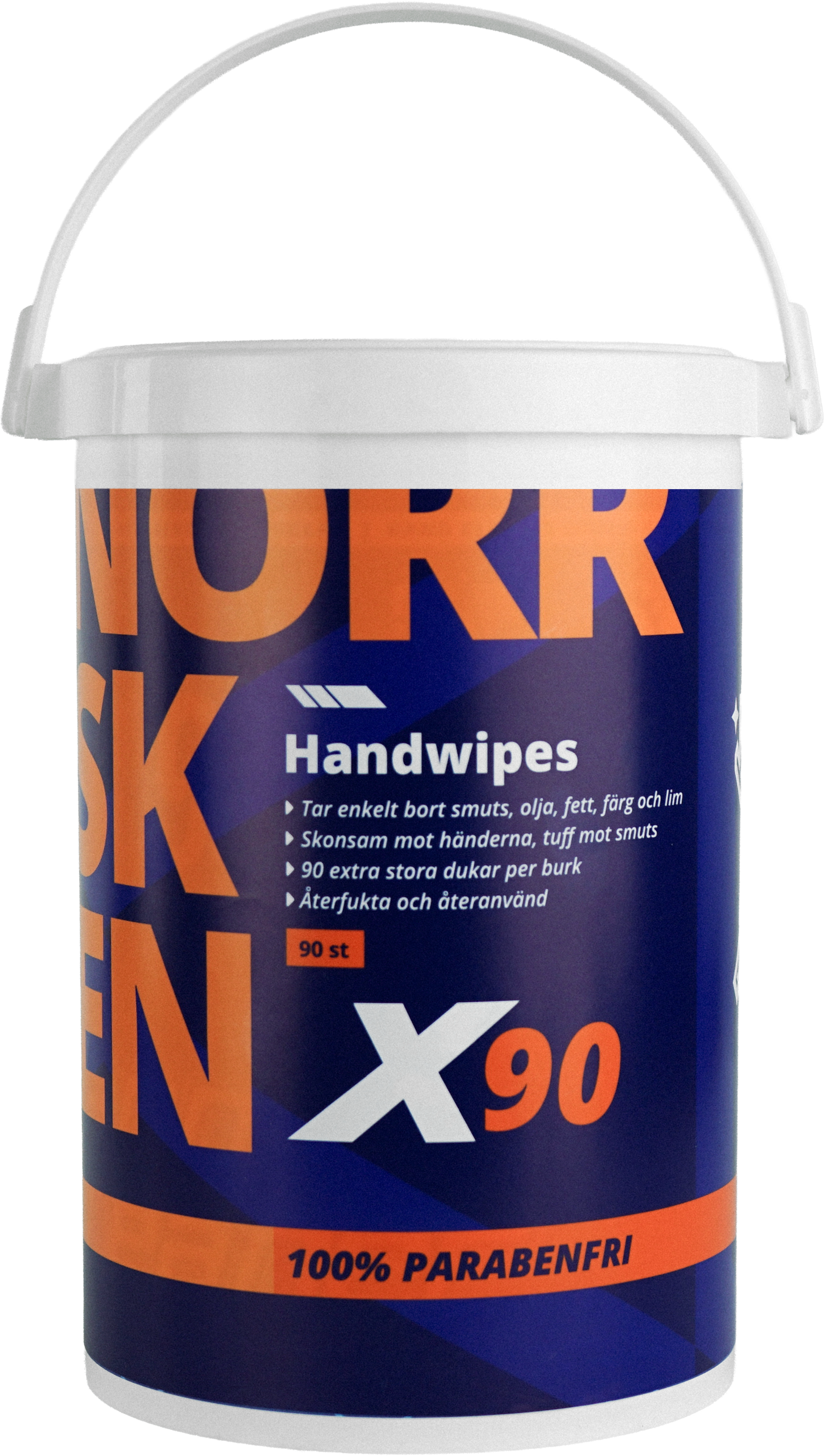 NORRSKEN X90 Handwipes 90-duk