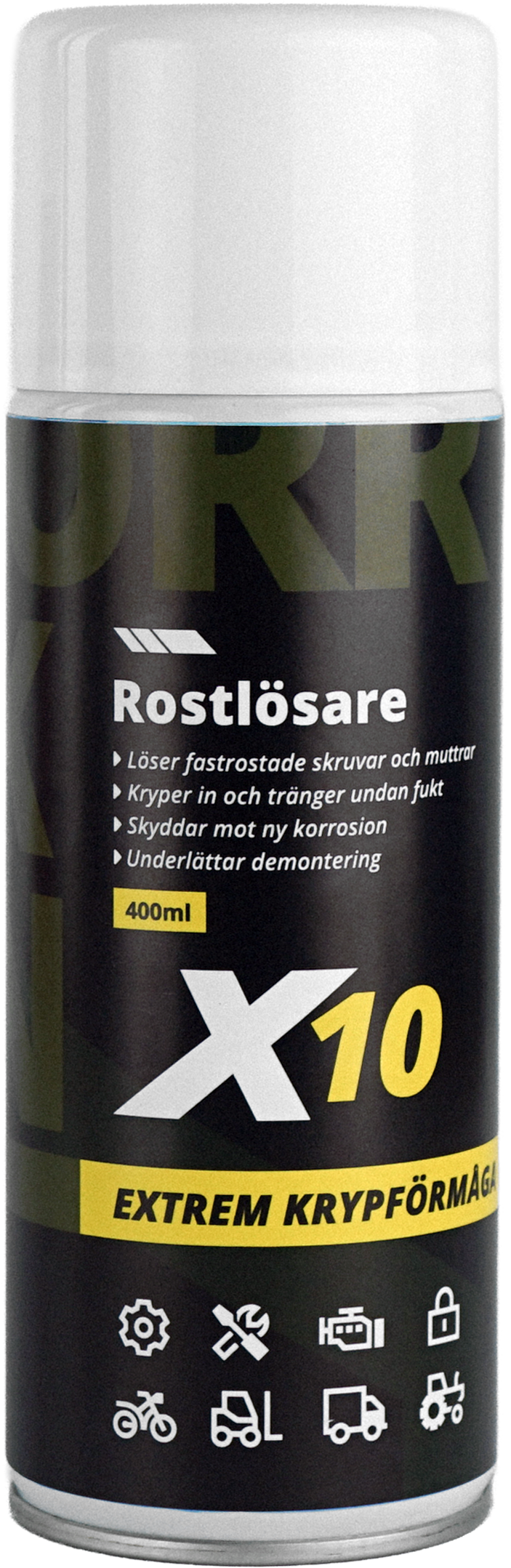 NORRSKEN X10 Rostlösare 400ml