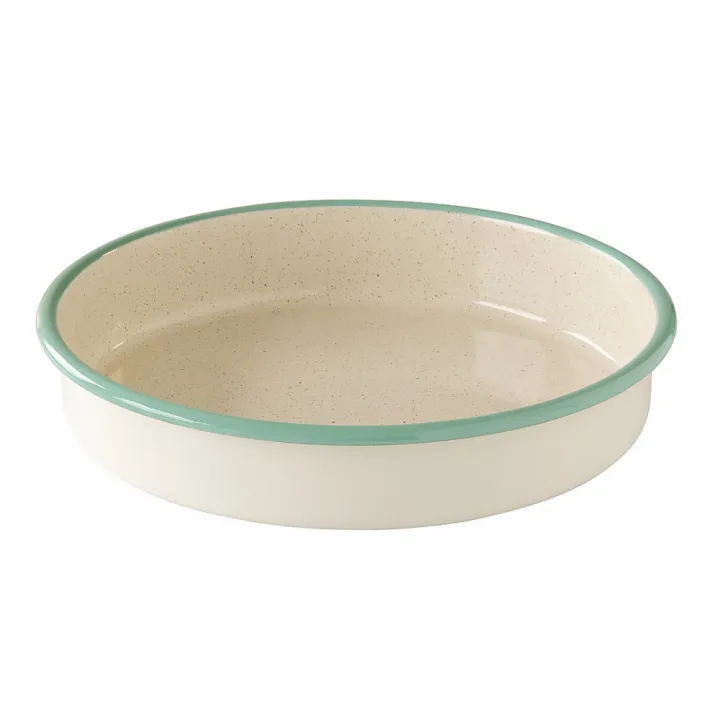 Ugnsform rund ø24 cm, Cream Lux