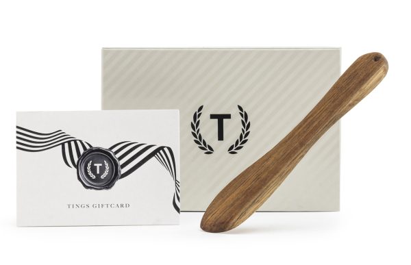 TINGS GIFTCARD MED SMÖRKNIV