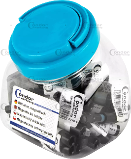 Magnetiska bitshållare, 30 st. i displayburk