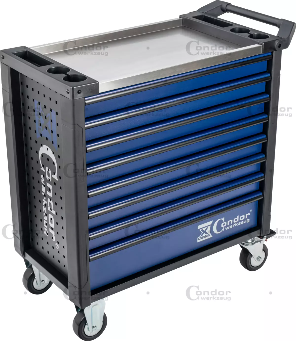 Verktygsvagn Nr. 7050, med 450 verktyg