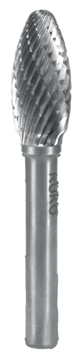 RUKO hårdmetallfilar form H lågformad