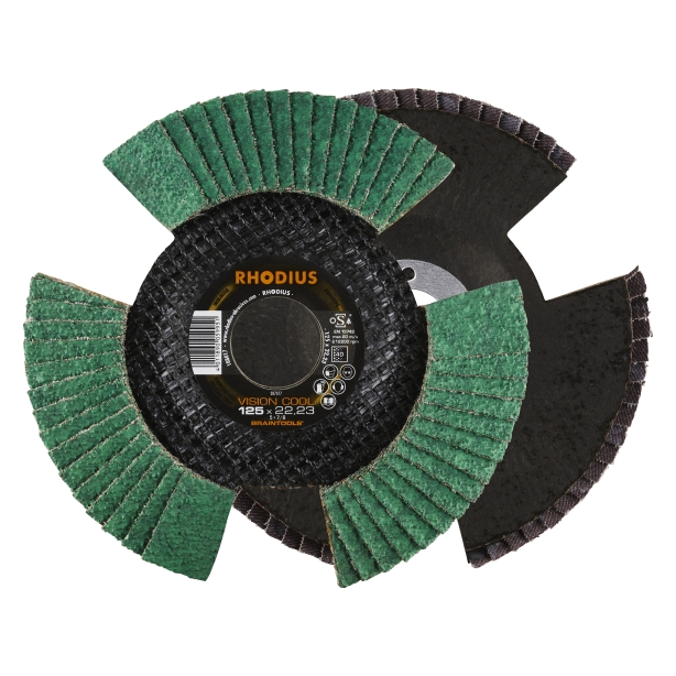 Rhodius lamellslipskiva VISION INOX