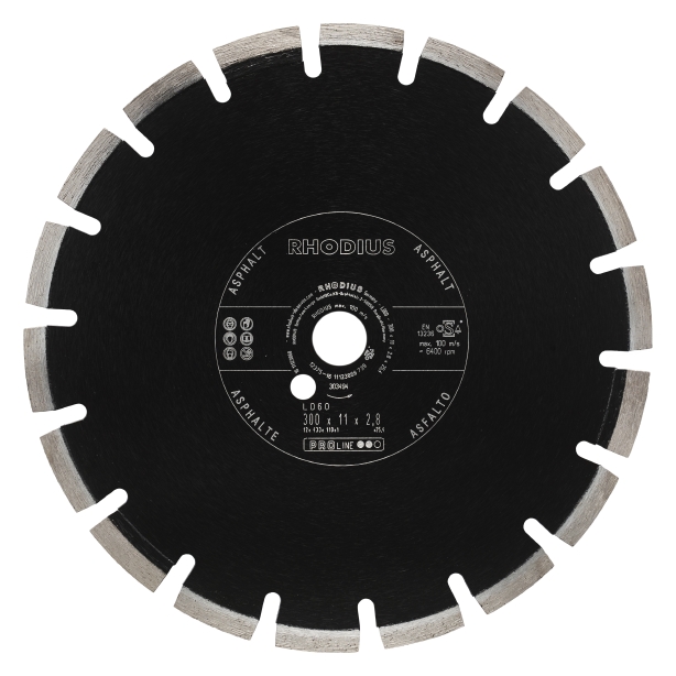 Rhodius LD60 Diamantskiva för asfalt
