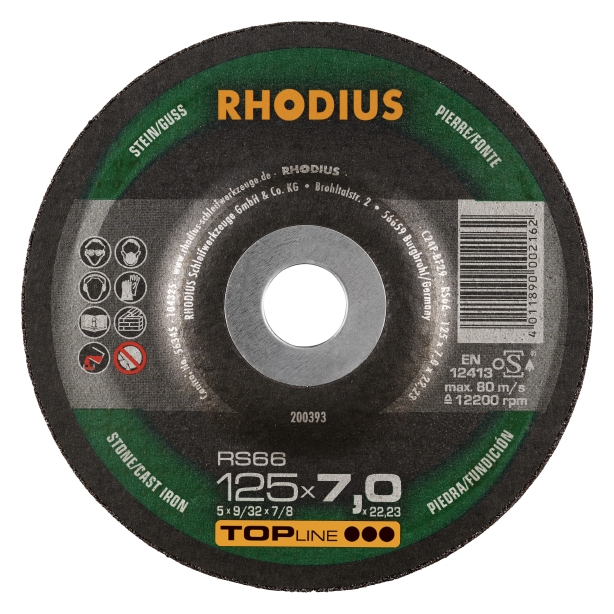 RHODIUS RS66 Stenslipskivor