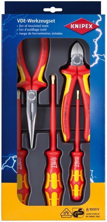 Knipex Vde Verktygssats 1000v