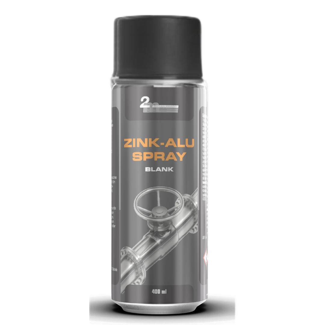 2m Zink/alu Spray (blank) 400ml