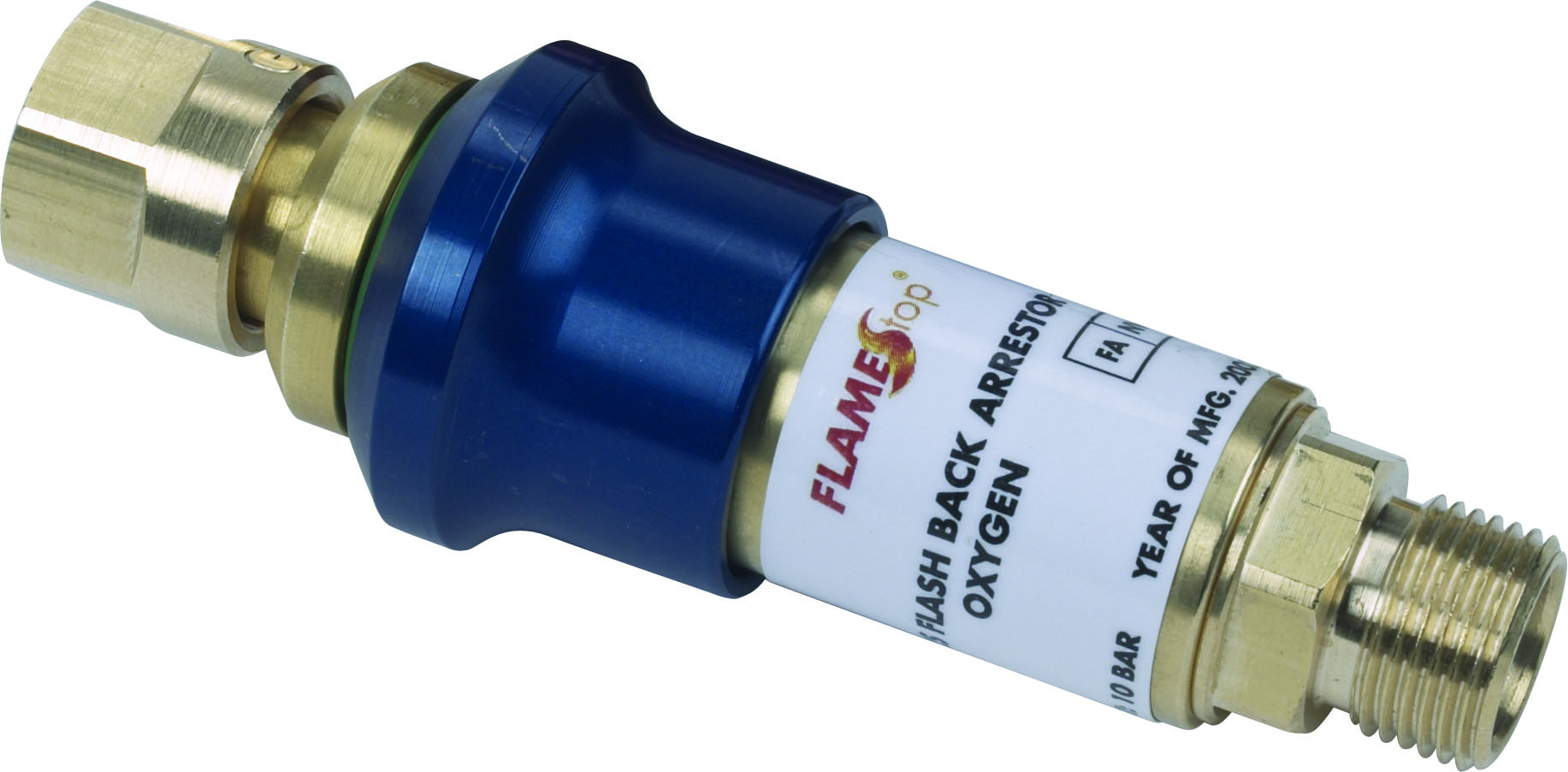 Bakslagsspärr Återställbar Ox