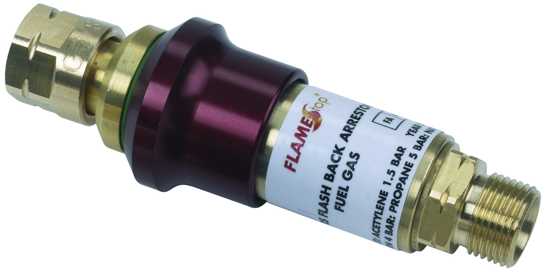 Bakslagsspärr Återställbar Ac