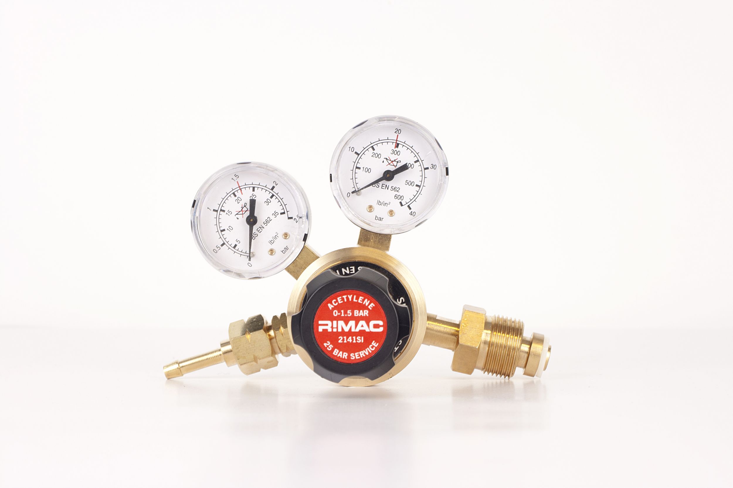 R!mac Gasregulator Acetylene Max Arb.tryck 1,5 Bar