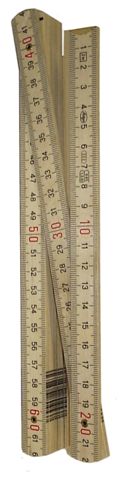 Medid Måttstock I Trä 2m/mm