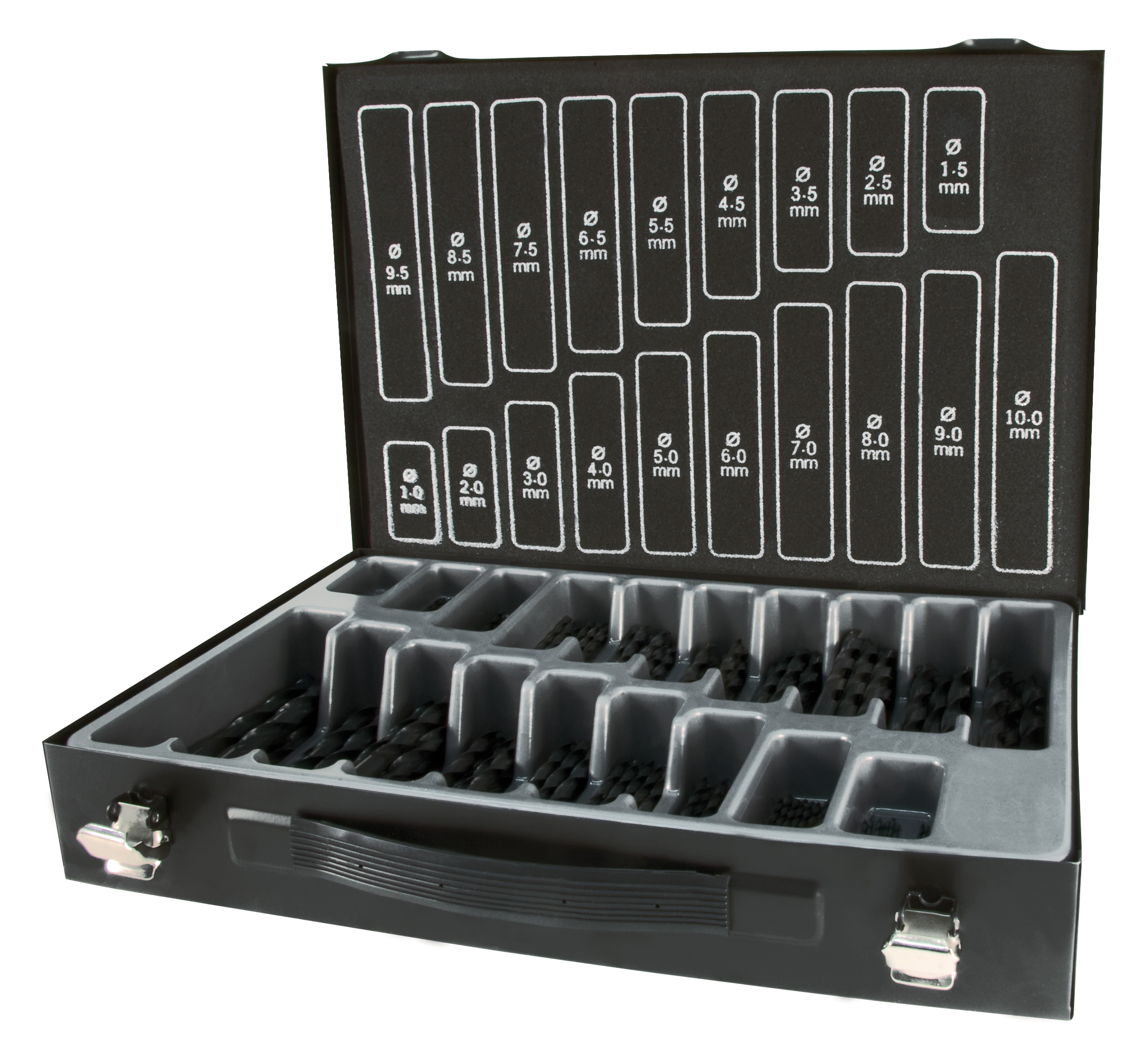 Ruko Borrlåda 1-10mm 170st Terrax