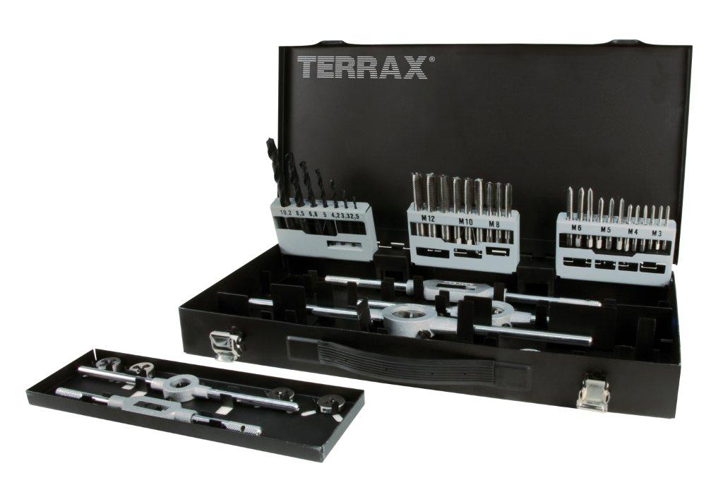 Ruko Borr/gängverktygsats M3-m12 Inkl Borr 44 Delar