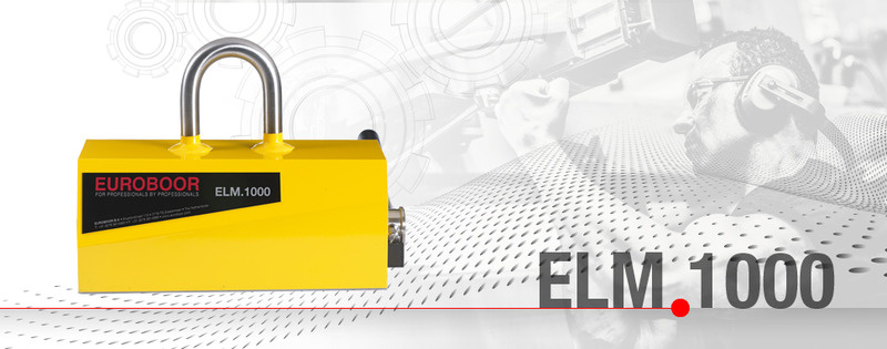 Euroboor Lyftmagnet 1000kg / 500kg (ø)