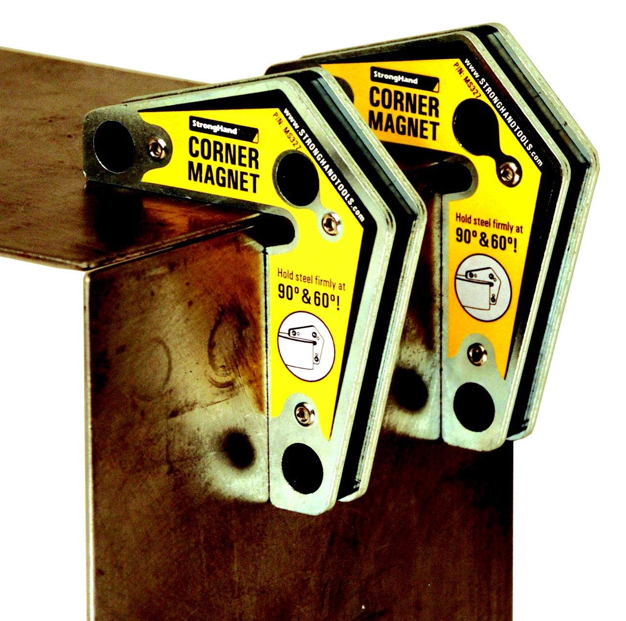 Stronghand Vinkelmagnet 60-90° 2-pack