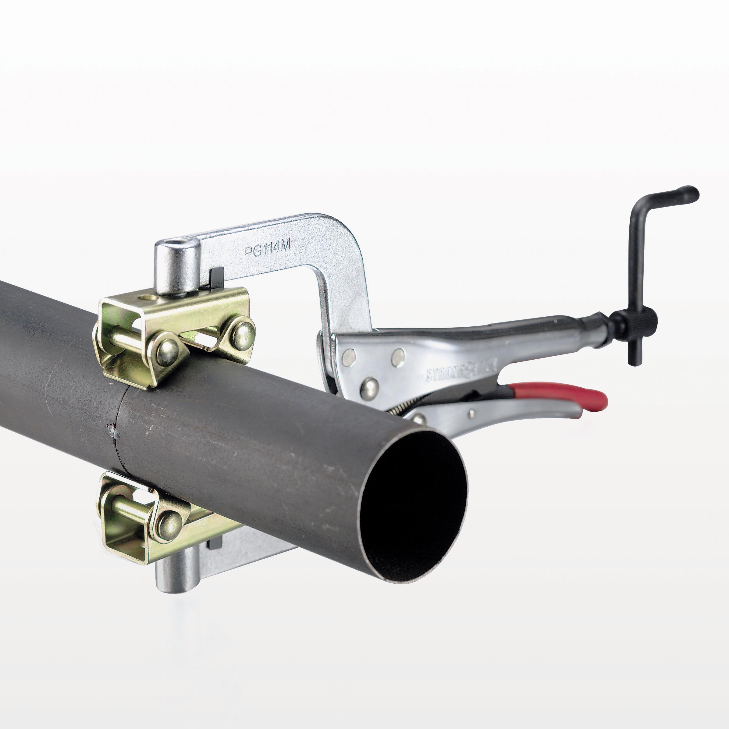 Stronghand Rörsvetstång Med V-pads Ø 280mm