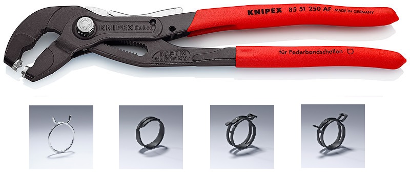 Knipex Fjäderband-klämtång 250 Mm