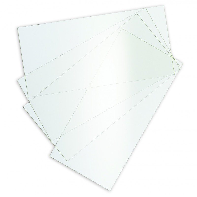 110 X 90mm Cr39 Skyddsglas